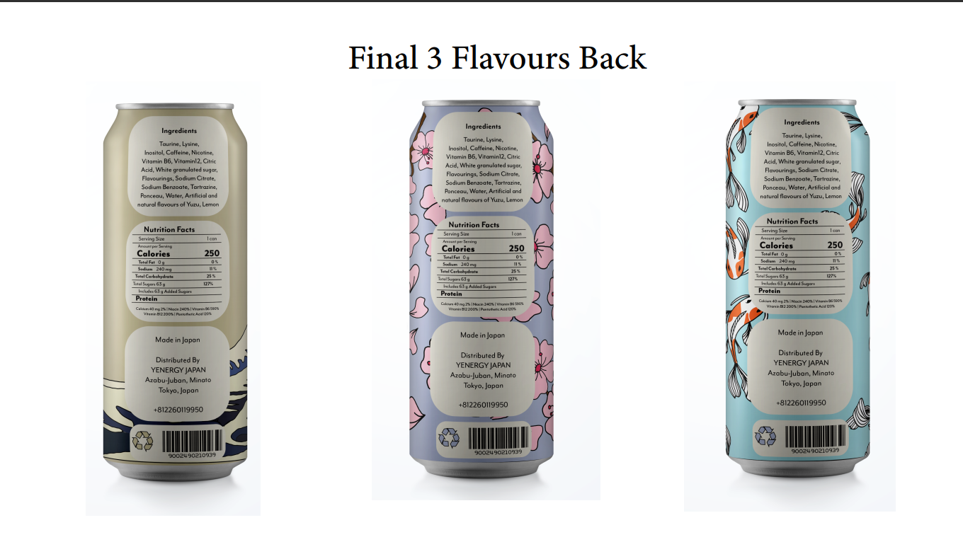 Product Packaging Back